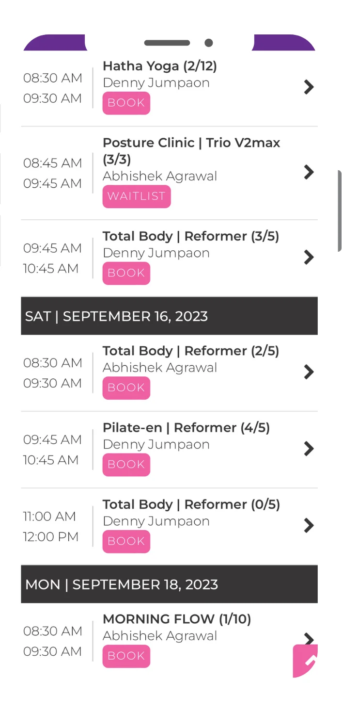 Pilates Classes Abbysan