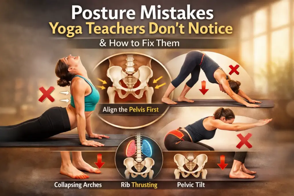 3 Posture Mistakes Yoga Teachers Miss (And How to Fix Them)