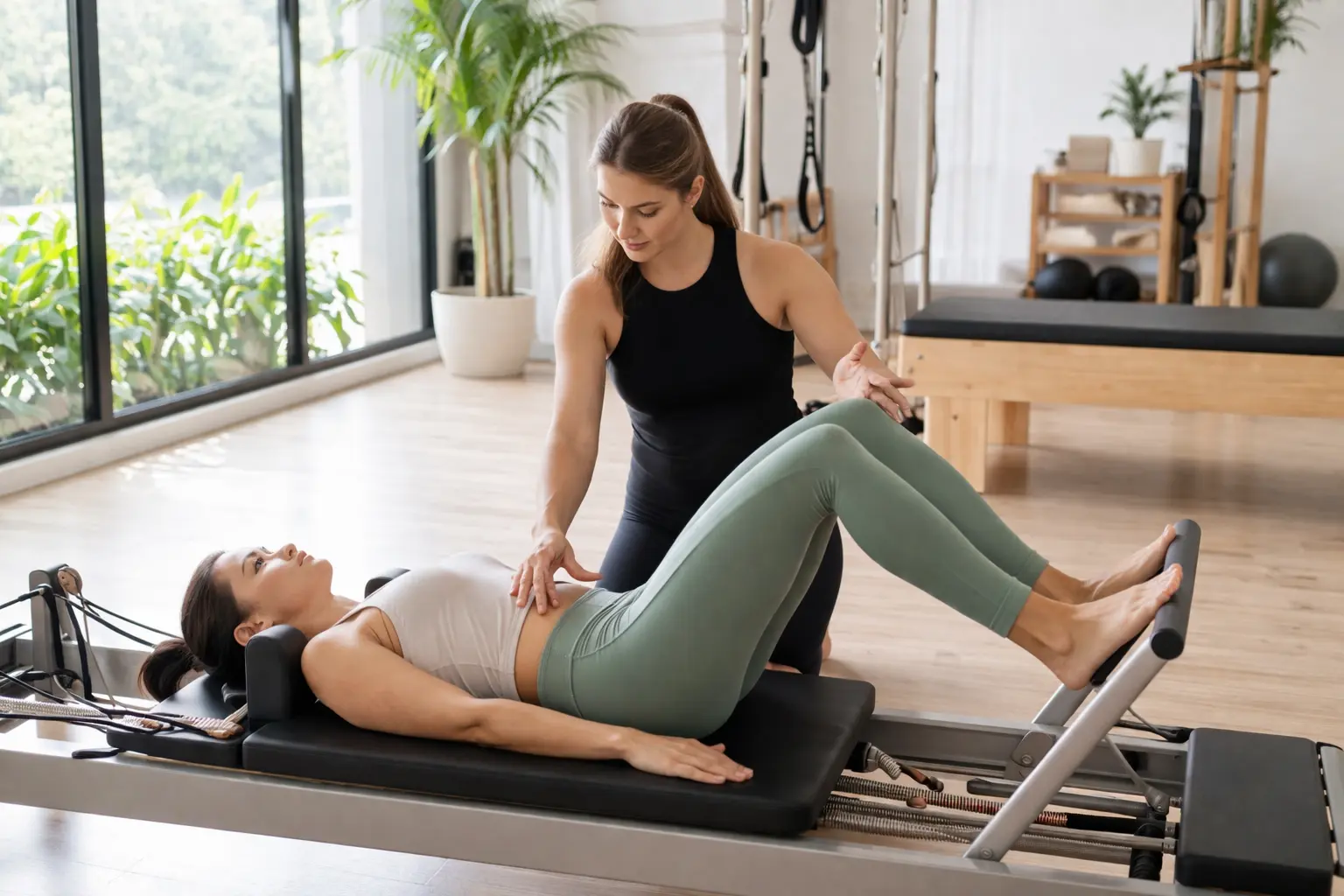Breath and Core Integration Pilates Training Session