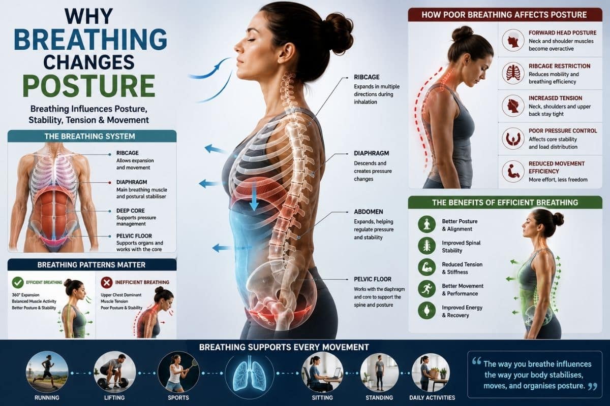 Why Breathing Changes Posture and Movement