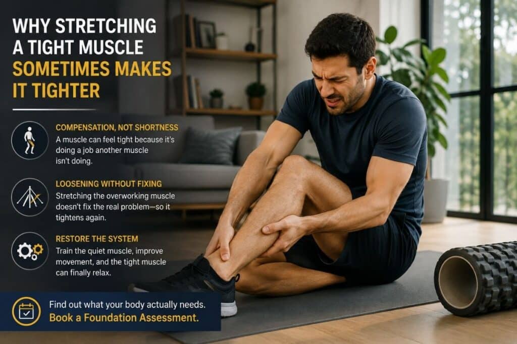 Why Stretching a Tight Muscle Sometimes Makes It Tighter