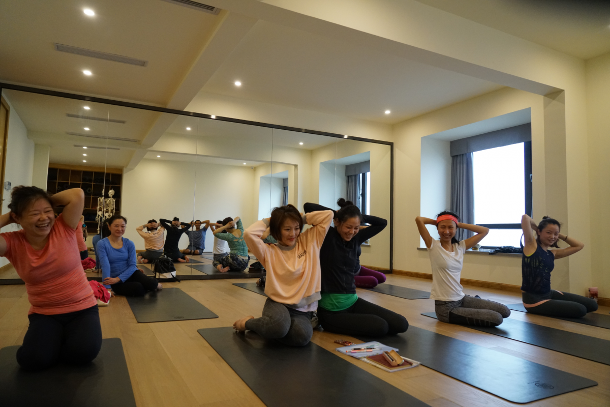 Practice is fun - Yoga Teacher Training in China